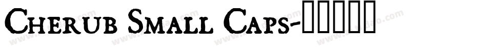 Cherub Small Caps字体转换